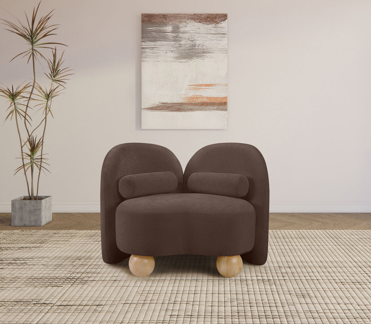 Daphne - Chenille Chair