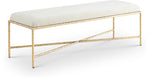 Valley - Bench With Gold Frame