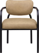 Serava - Vegan Leather Upholstered Dining Chair (Set of 2) - Tan