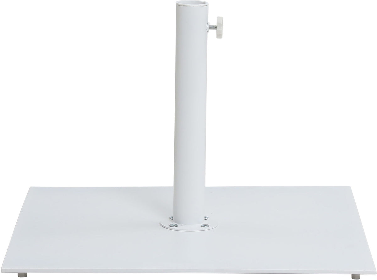 Fiji - Aluminum Patio Umbrella With Square White Base