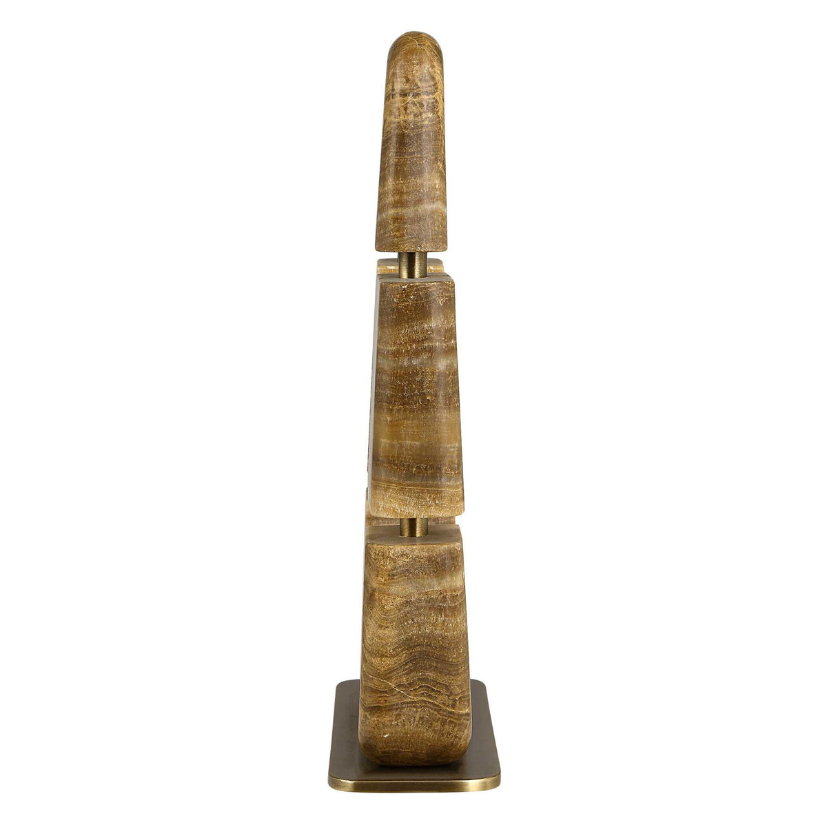Missing Link - Tall Sculpture - Brown