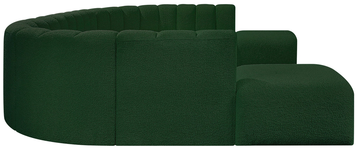 Arc - Boucle Fabric Modular Sectional