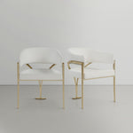 Madelyn - Dining Chair (Set of 2) - Brushed Brass