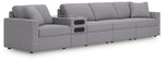 Modmax - Straight Sectional - Granite