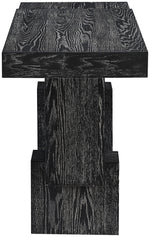 Anzio - Oak Veneer And Solid Wood Console Table