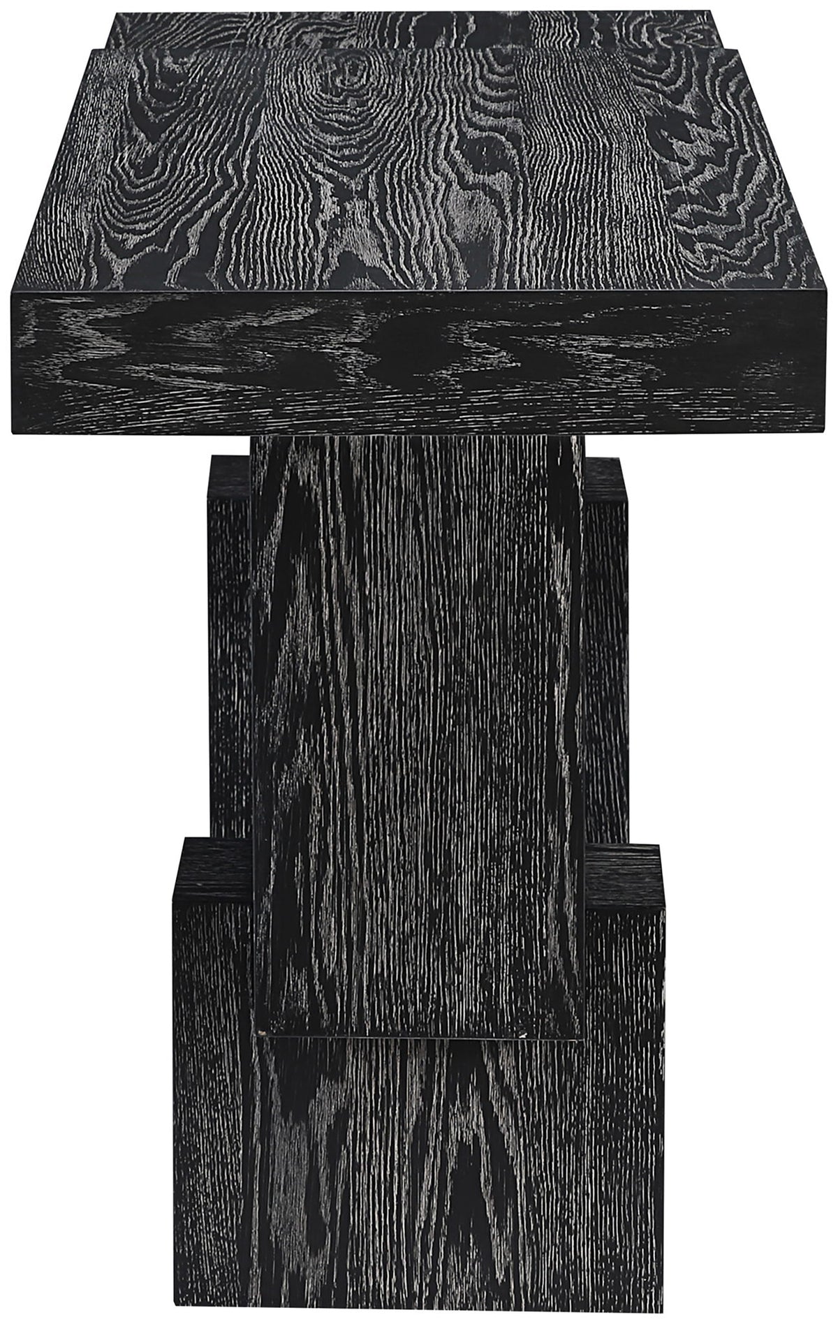 Anzio - Oak Veneer And Solid Wood Console Table