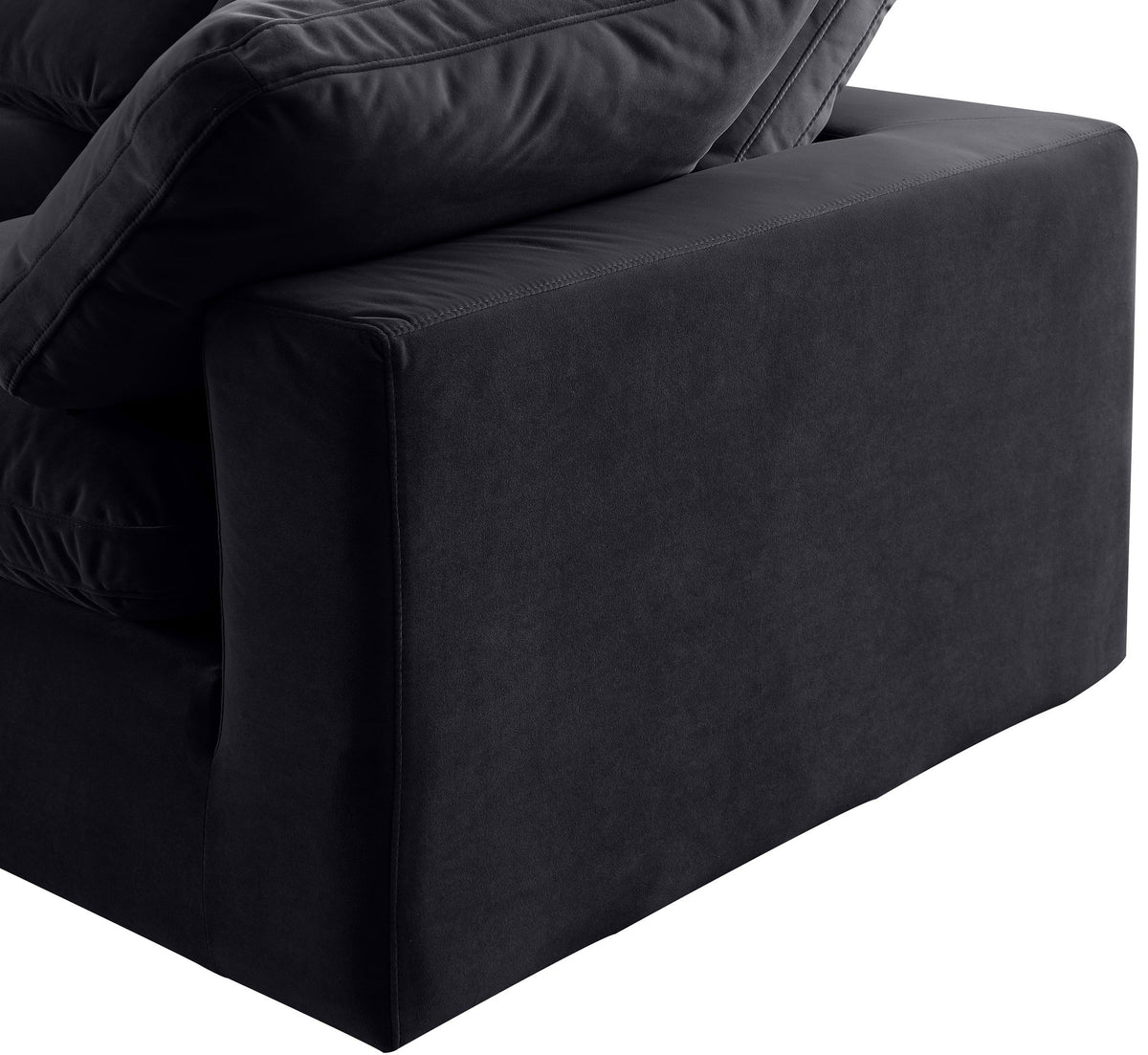 Comfy - 8 Piece Velvet Modular Sectional