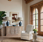 Commerce And Market - Round Robin Accent Table - Light Brown