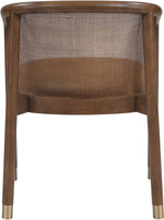 Sylvan - Vegan Leather Dining Chair (Set of 2) - Brown Frame