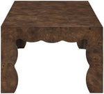 Vassa - Burl Veneer Coffee Table