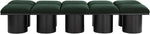 Pavilion - 10 Piece Modular Bench With Black Base