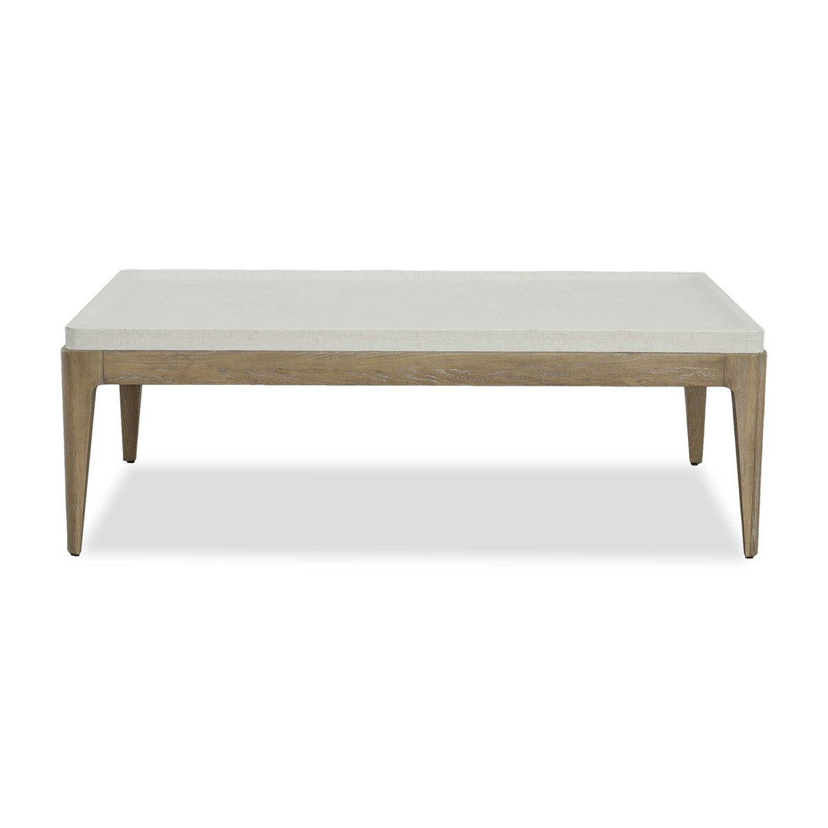 Linen Coffee Table - White