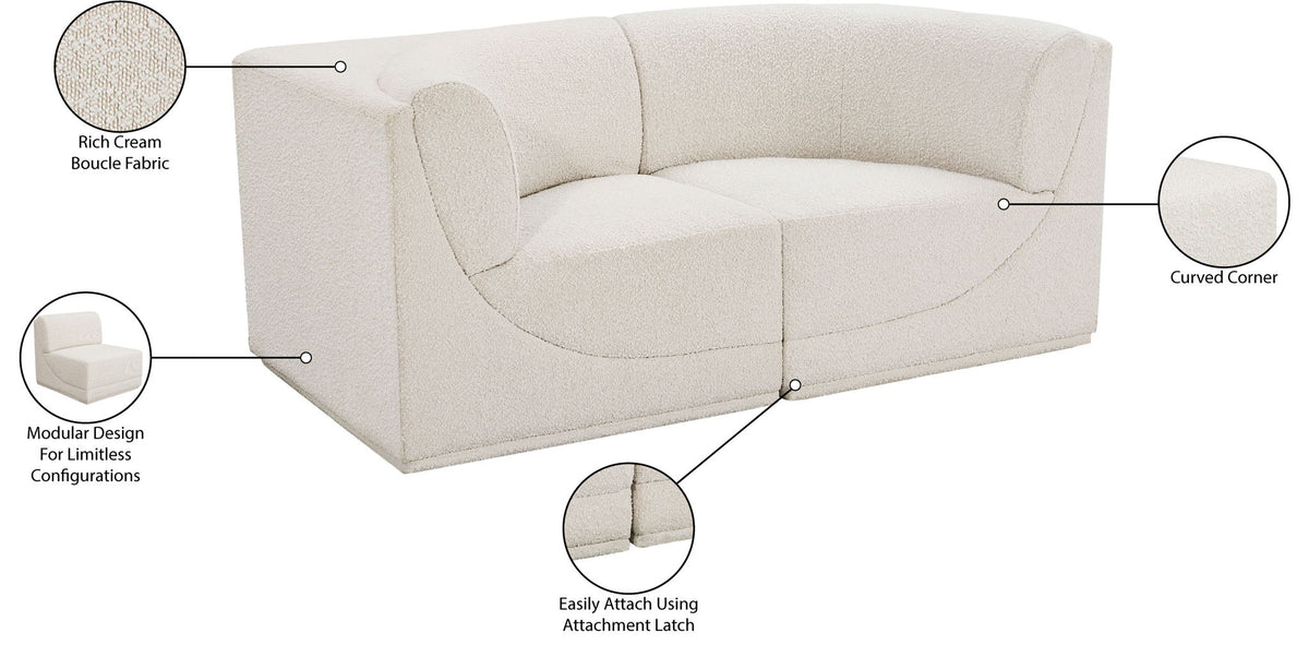 Ollie - 2 Seat Modular Sofa