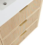 Willard - Engineered Stone And Solid Wood Bathroom Vanity