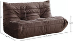 Relax - Velvet 54.75" Upholstered Loveseat