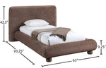 Blair - Chenille Upholstered Bed