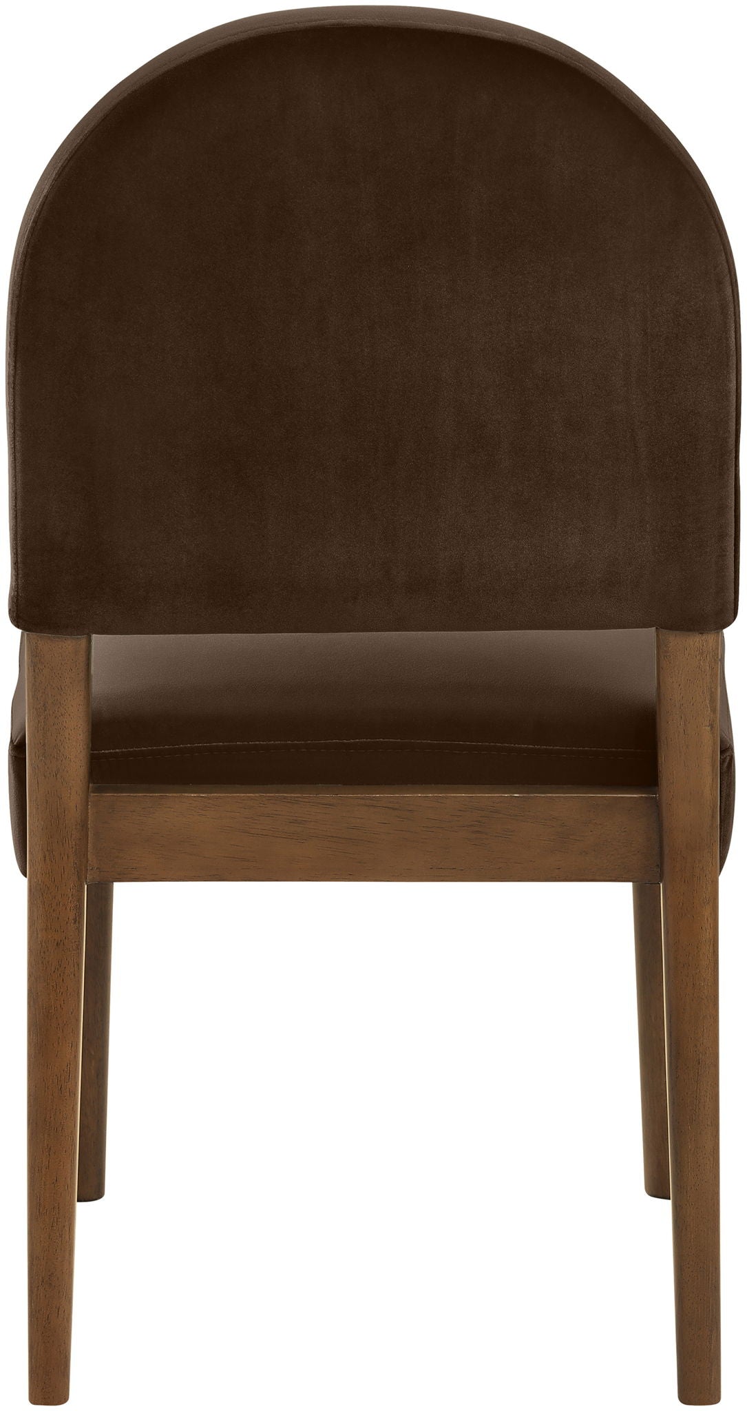 Varinelle - Velvet Dining Chair (Set of 2) - Walnut Frame