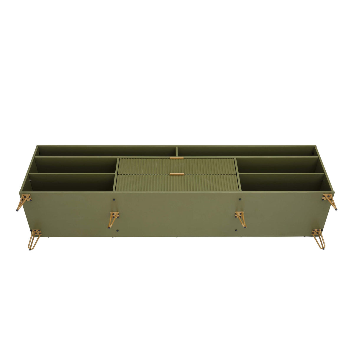 Manhattan Dumbo - Fluted TV Stand