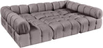 Orin - Velvet 6 Piece Modular Sectional