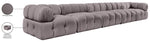 Orin - Fabric Velvet 5 Piece Modular Sofa