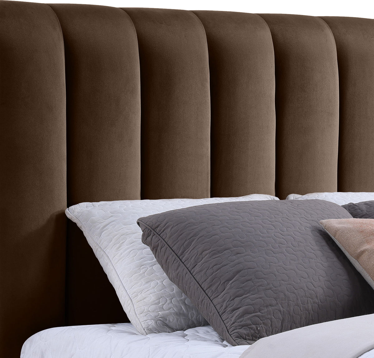 Amara - Velvet Upholstered Bed
