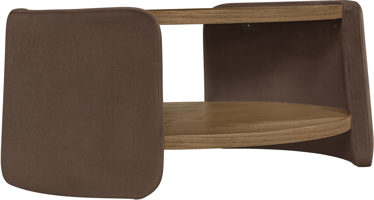 Wren - Velvet And Oak Veneer Coffee Table