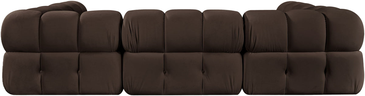Orin - Velvet 6 Piece Modular Sectional