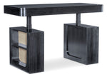 Home Office - Adjustable-Height Desk - Black