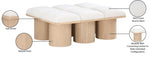 Pavilion - 6 Piece Modular Bench With Natural Base