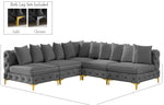 Tremblay - 5 Piece Modular Sectional
