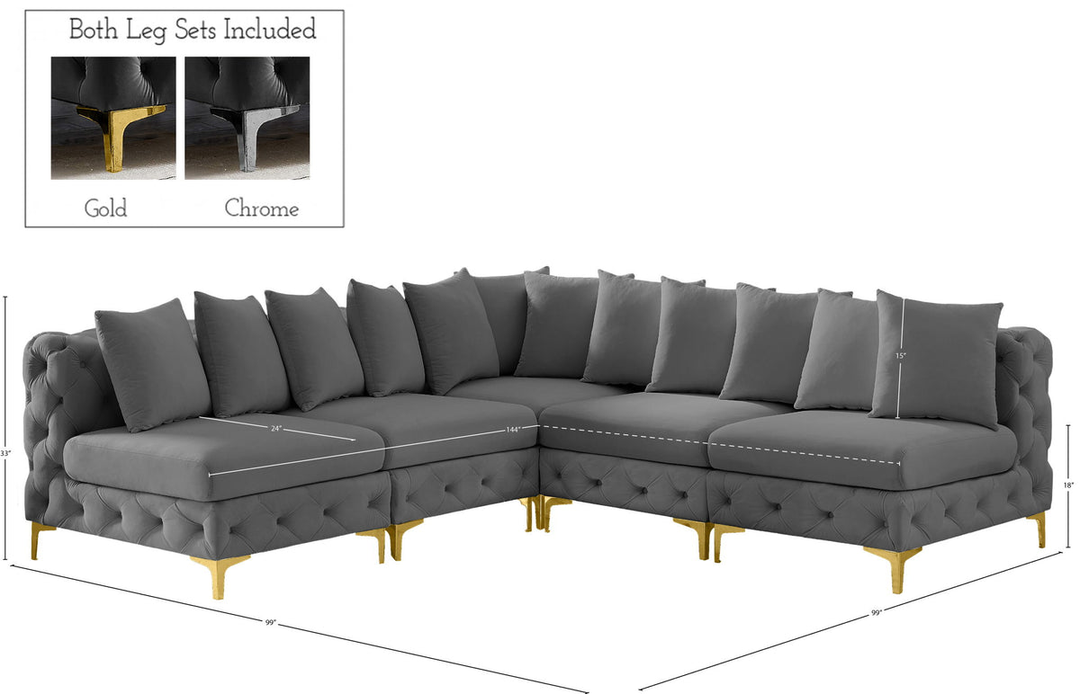 Tremblay - 5 Piece Modular Sectional