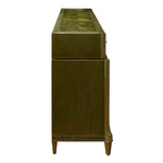 Green With Envy - 9 Drawer Chest - Green / Woodtone