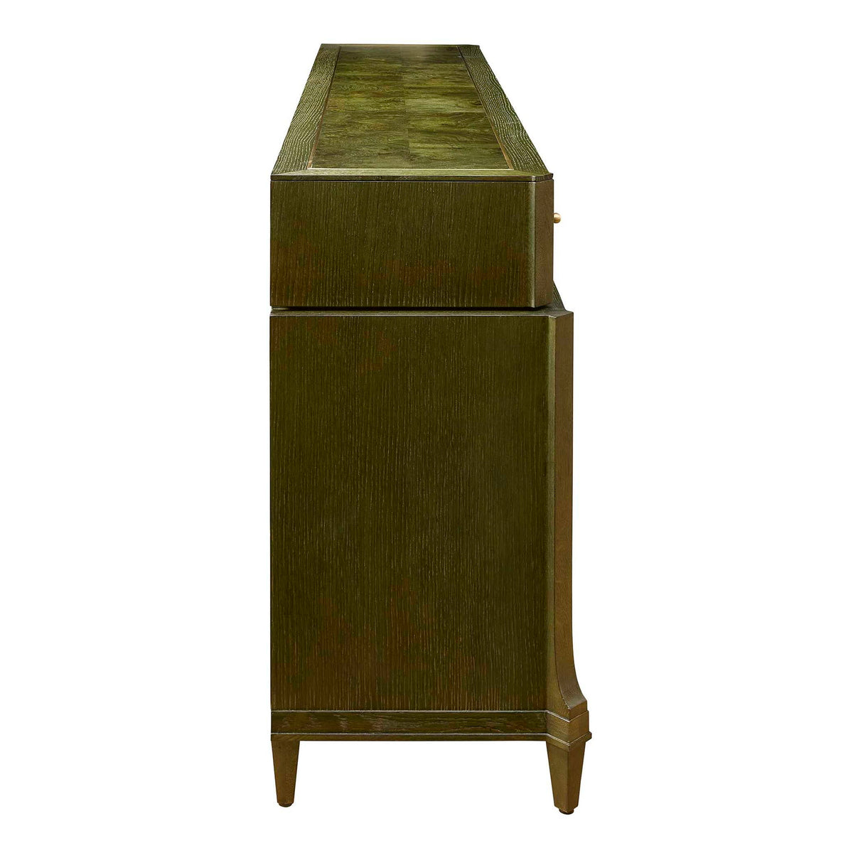 Green With Envy - 9 Drawer Chest - Green / Woodtone