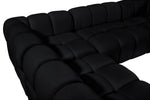 Orin - 6 Piece Modular Sectional (3 Modular Chairs, 2 Corner Chairs & Ottoman)