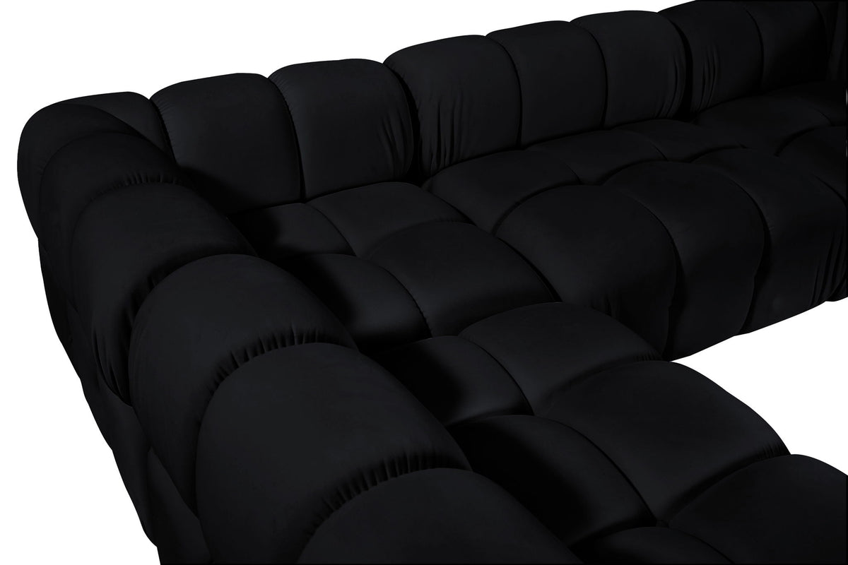 Orin - 6 Piece Modular Sectional (3 Modular Chairs, 2 Corner Chairs & Ottoman)