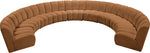 Infinity - 9 Piece Modular Sectional - Saddle