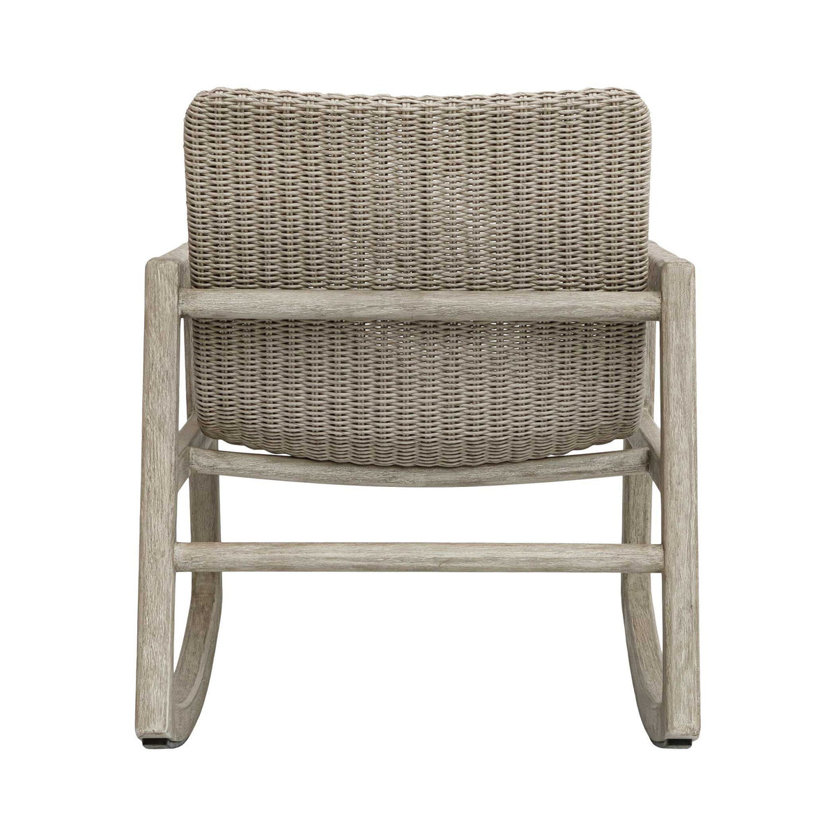 Sumba - Outdoor Wicker Rocking Chair - Gray