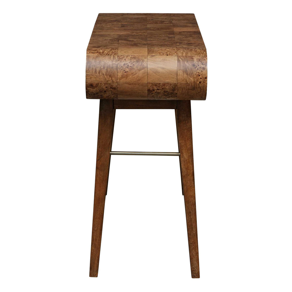 Ledger - Mid-Century Console Table - Woodtone