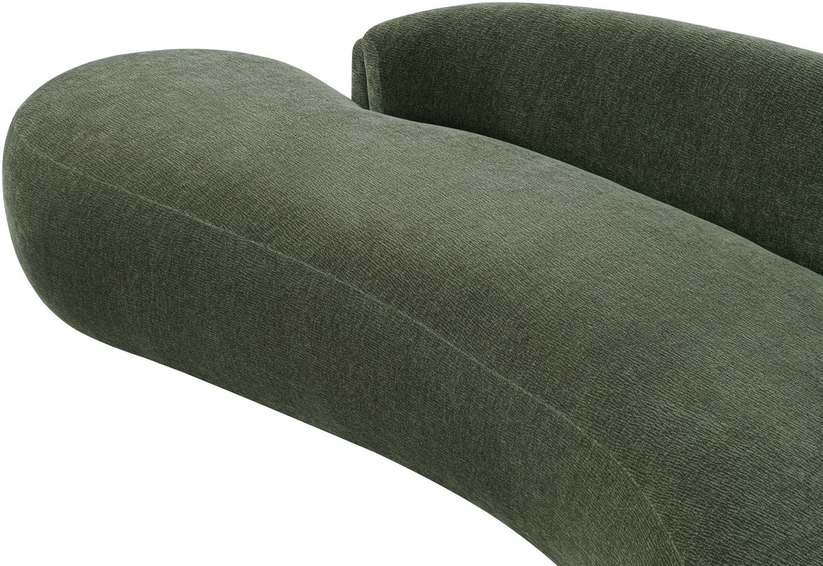 Caspian - Chenille Fabric Upholstered Sofa