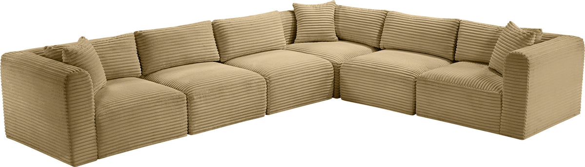 Shaggy - 6 Piece Modular Corner Sectional