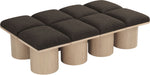 Pavilion - 8 Piece Modular Bench With Natural Base