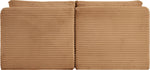 Shaggy - Fabric 2 Seat Modular Armless Sofa