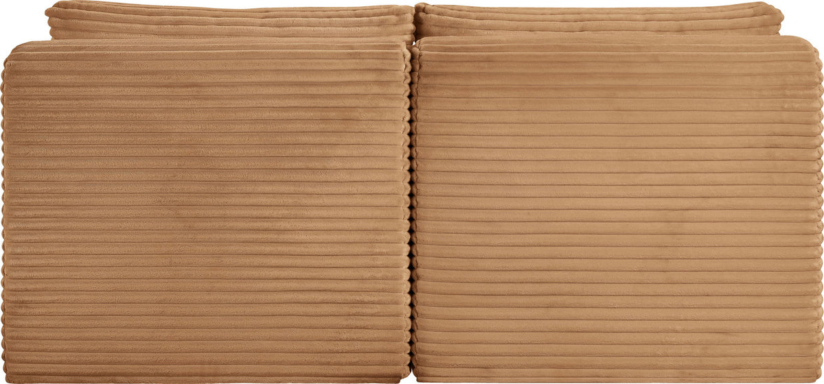 Shaggy - Fabric 2 Seat Modular Armless Sofa