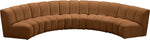 Infinity - 5 Piece Modular Sectional - Saddle