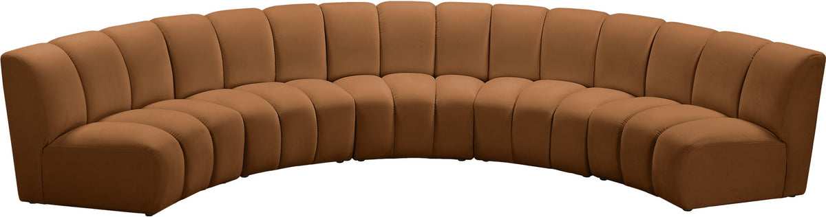 Infinity - 5 Piece Modular Sectional - Saddle