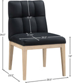 Adrian - Dining Side Chair (Set of 2) - Light Brown Legs