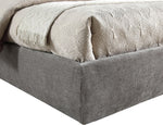 Adam - Chenille Fabric Bed With 70.5" Headboard