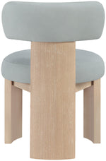 Atelier - Vegan Leather Upholstered Dining Chair (Set of 2) - Painted Natural Frame