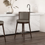 Evalyn - Barstool - Taupe