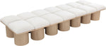 Pavilion - 14 Piece Modular Bench With Natural Base